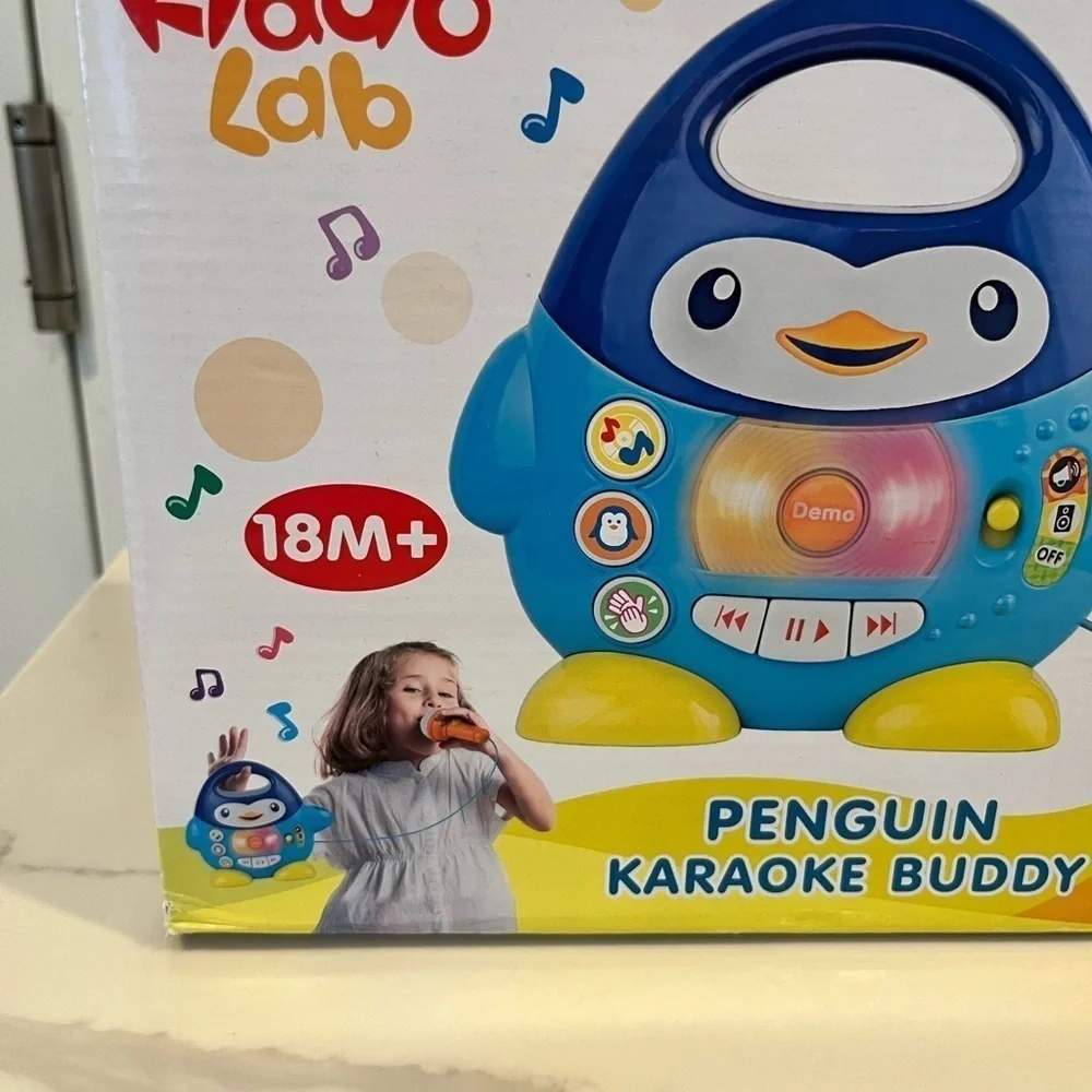 Kiddo Lab Penguin Karaoke Buddy